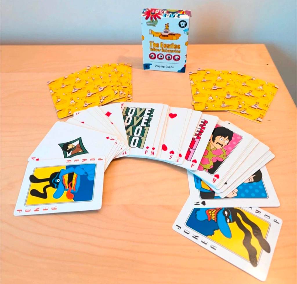 The Beatles Yellow Submarine Playing Cards