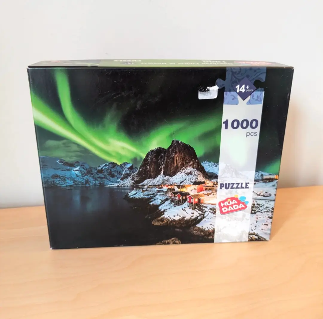 1000 Piece Jigsaw Puzzle Northern Lights In Norway