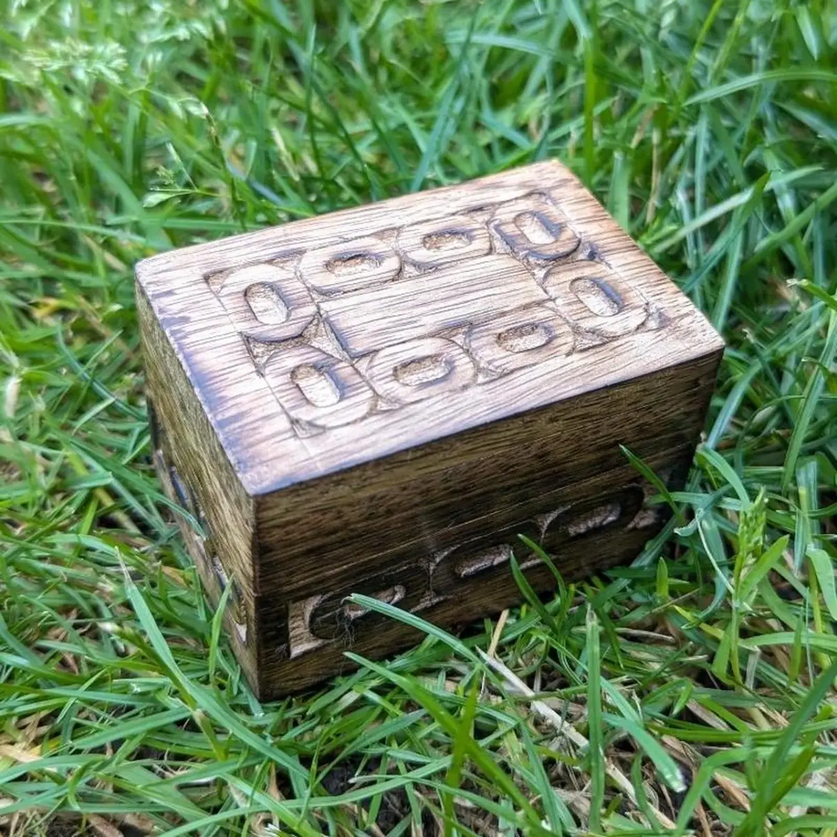 Fair Trade Handmade Wooden Trinket Box