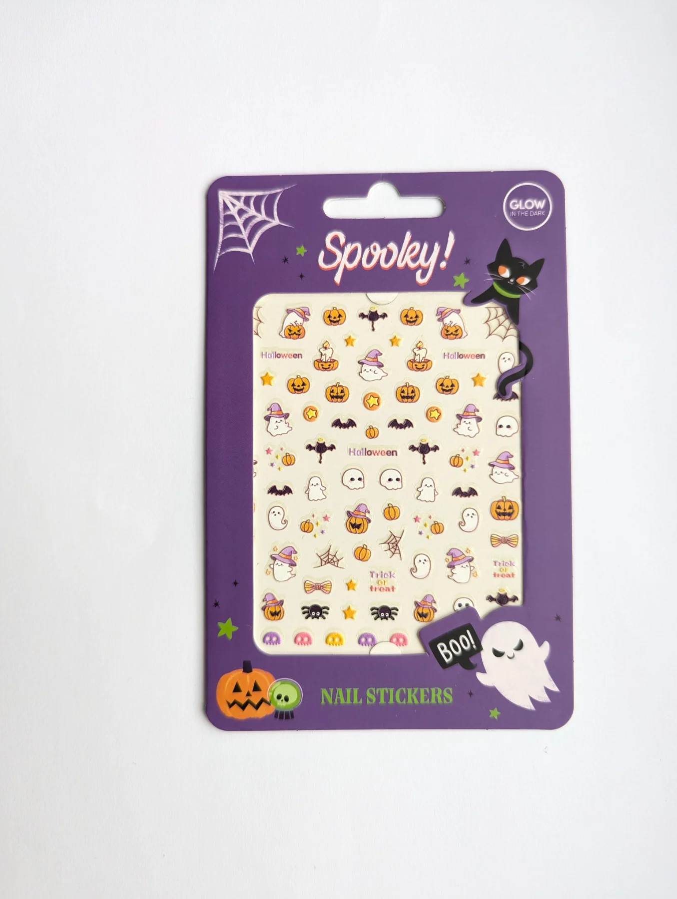 Spooky Halloween Nail Stickers