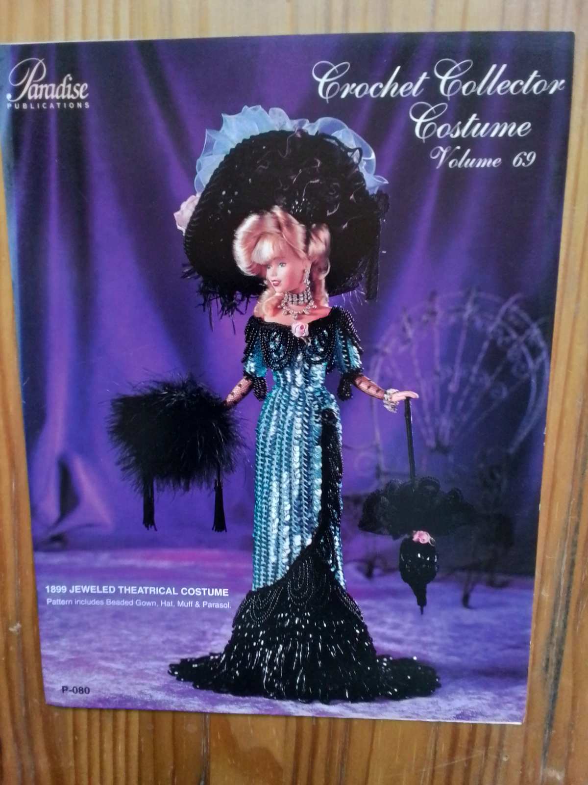 Doll Crochet Pattern Paradis Vol 69 - P-080 1899 Jeweled Theatrical Costume