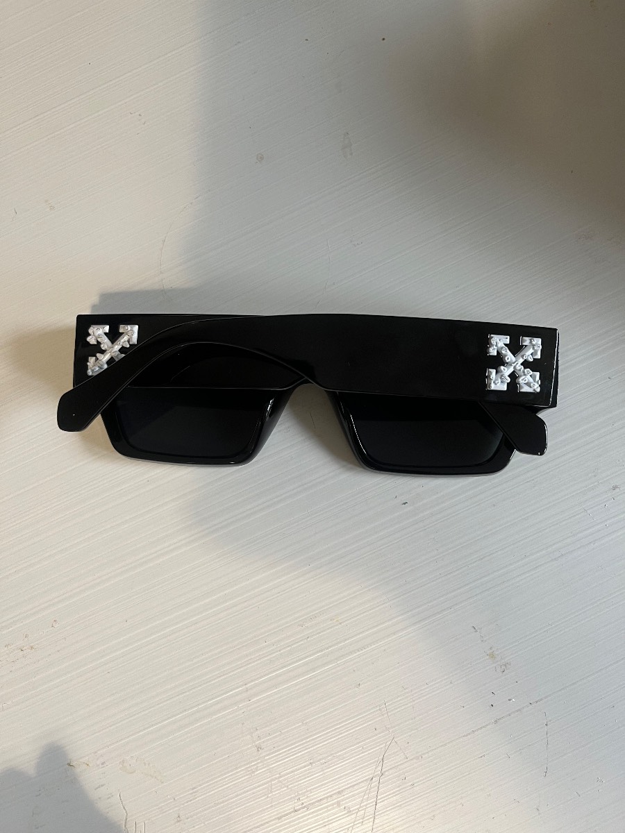 Black OffWhite Sunglasses