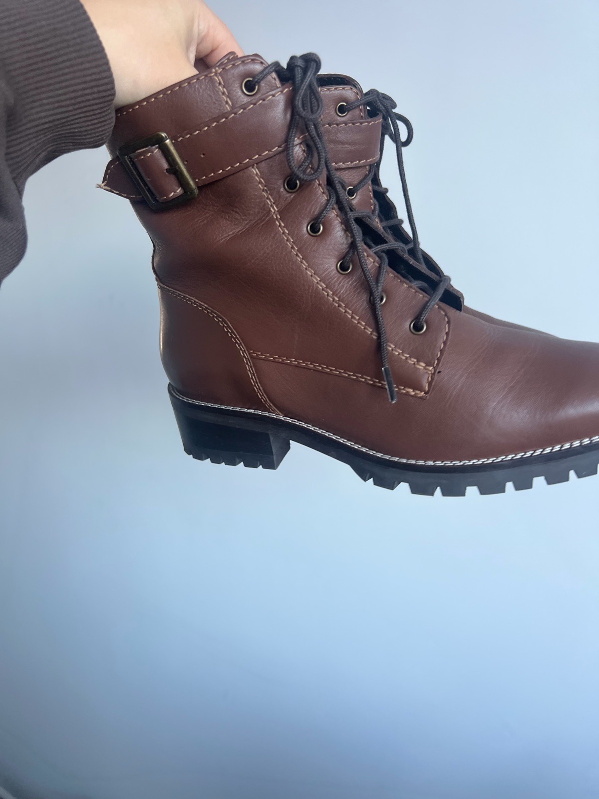 Brown boots size 6 from principles brand new