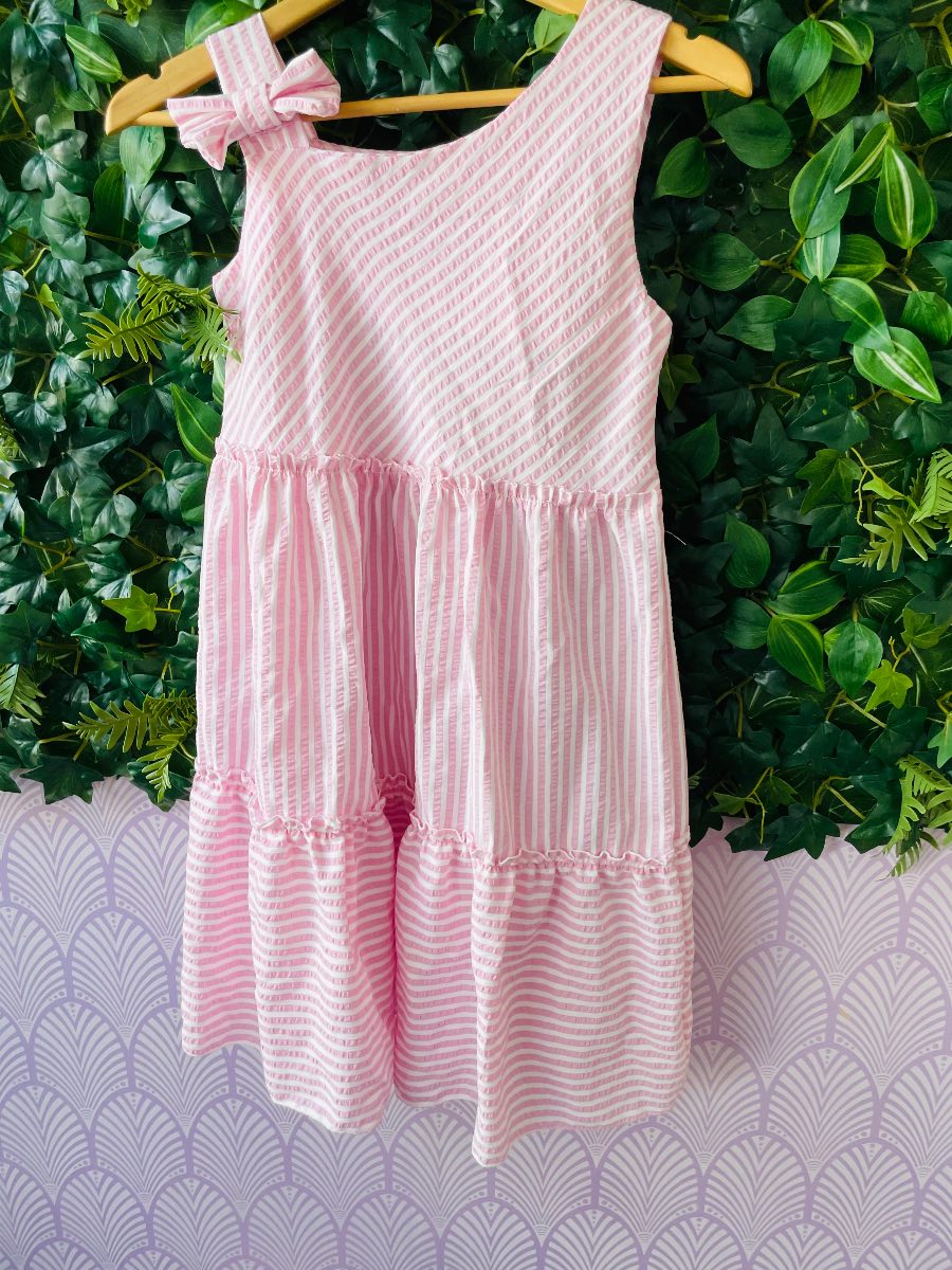 Girls ponlmbow dress