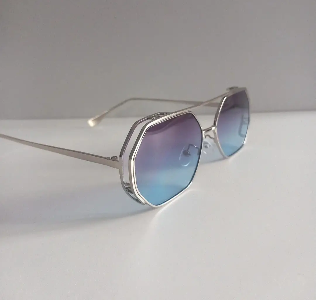 Sunglasses Silver-Blue