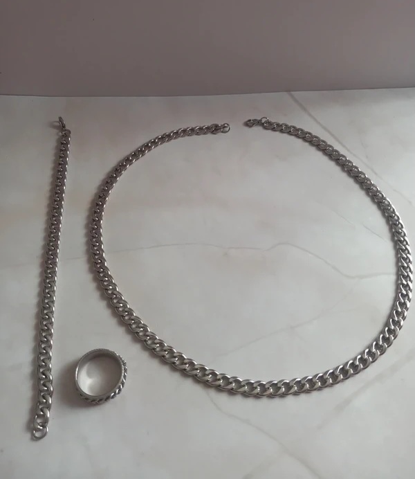 stainless steel Mens Set