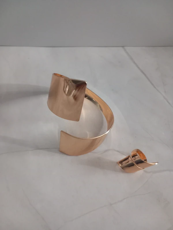 Bracelet and ring set