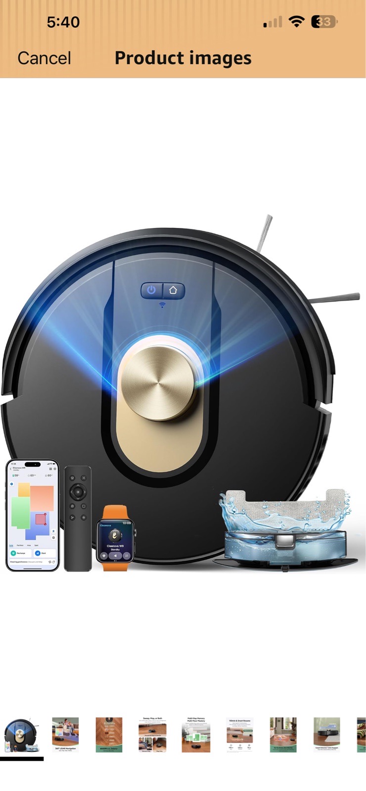Vexilar robot vacuum