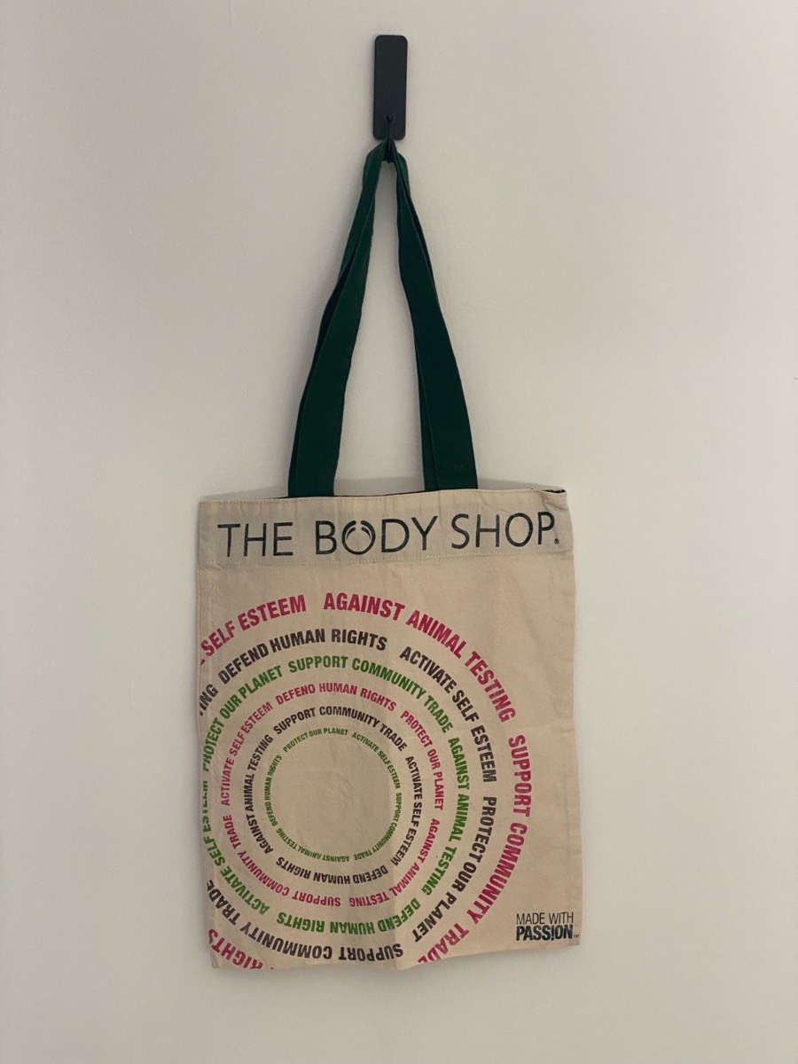 The Body Shop Vintage Canvas Bag