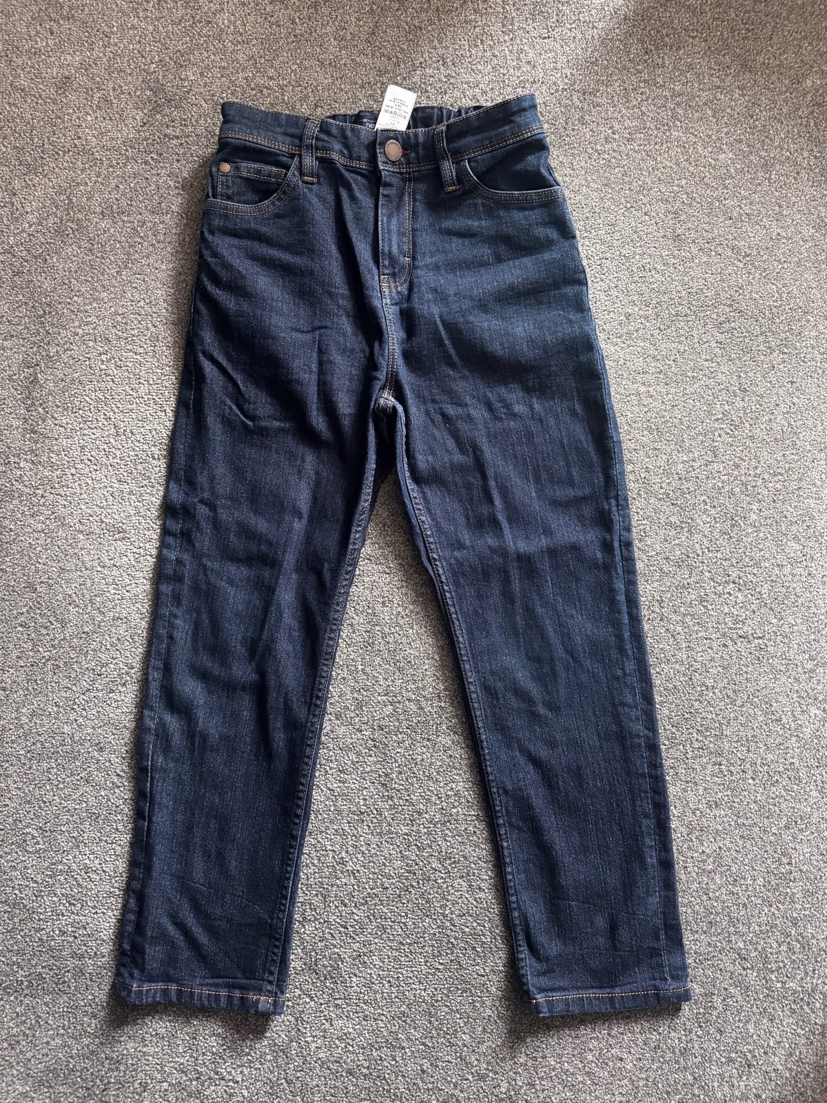 VGC Next Jeans - 8 years - dark denim - adjustable waist - trousers