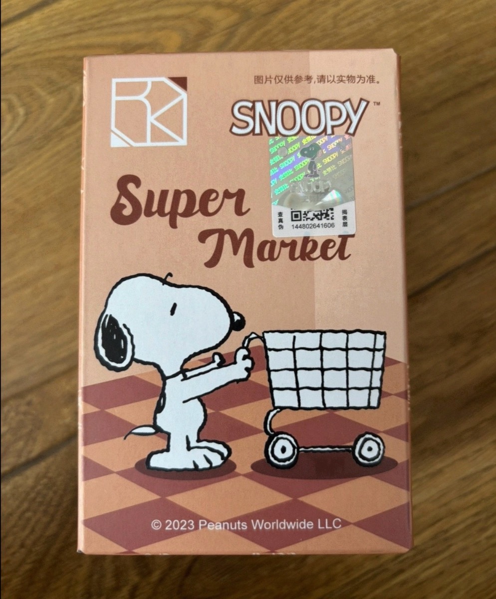 Peanuts Snoopy license block building figure set (1 box)