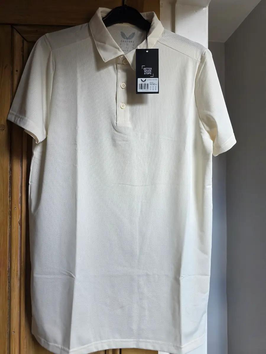 Castore cricket xs polo shirt