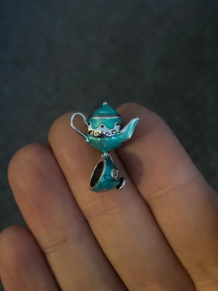 Teapot and Cup Dangle Charm