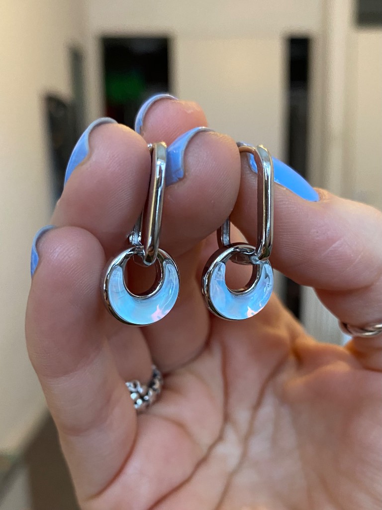 Moonlight Hoop Earrings