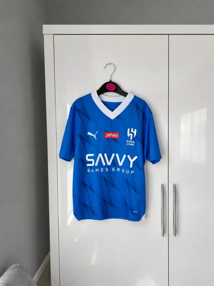 Puma Alhilal no 10 Neymar junior football shirt age 9-10