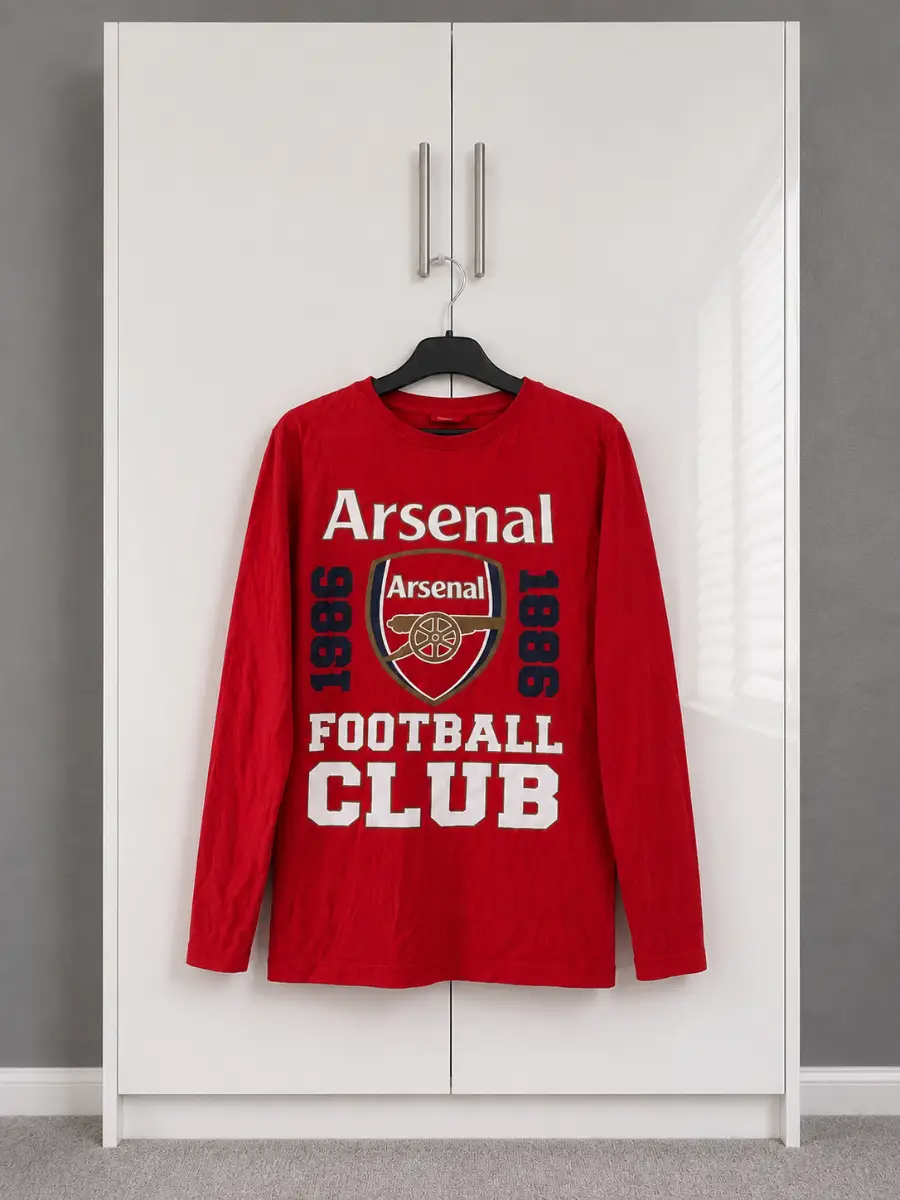Boys arsenal pyjama top age 10-11