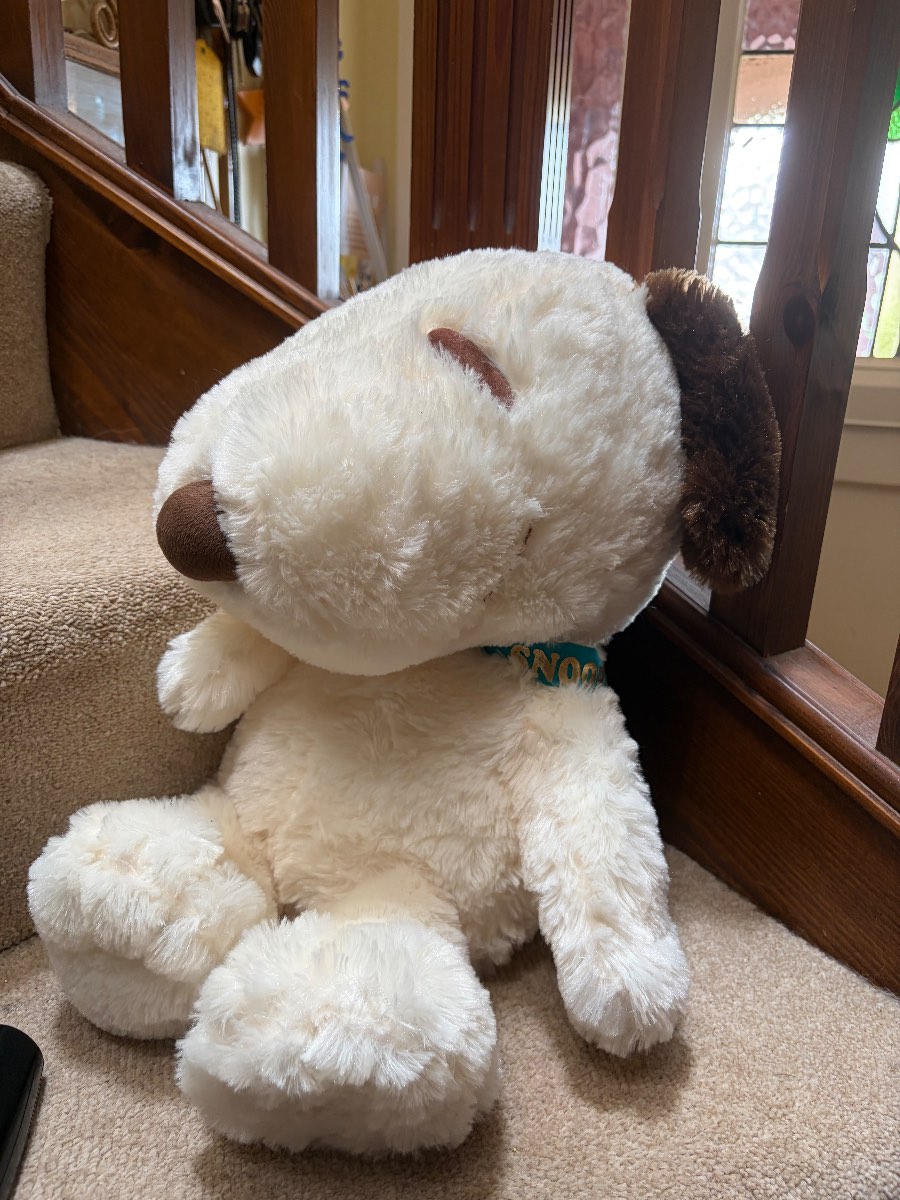 X-Large snoopy plushie