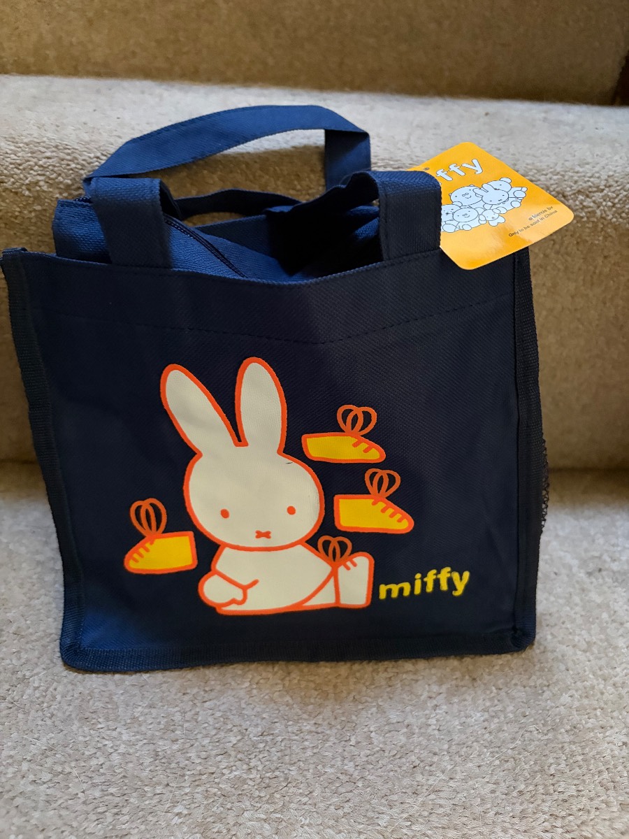 Miffy tote/lunch bag - navy