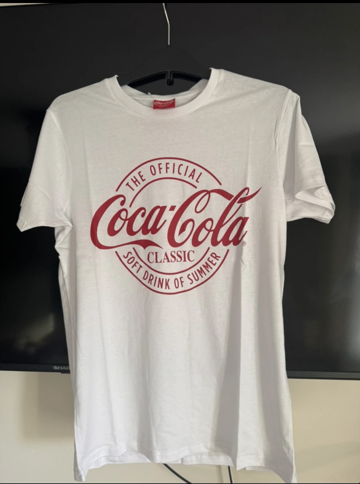 Coca Cola Men’s T Shirt - Size Medium