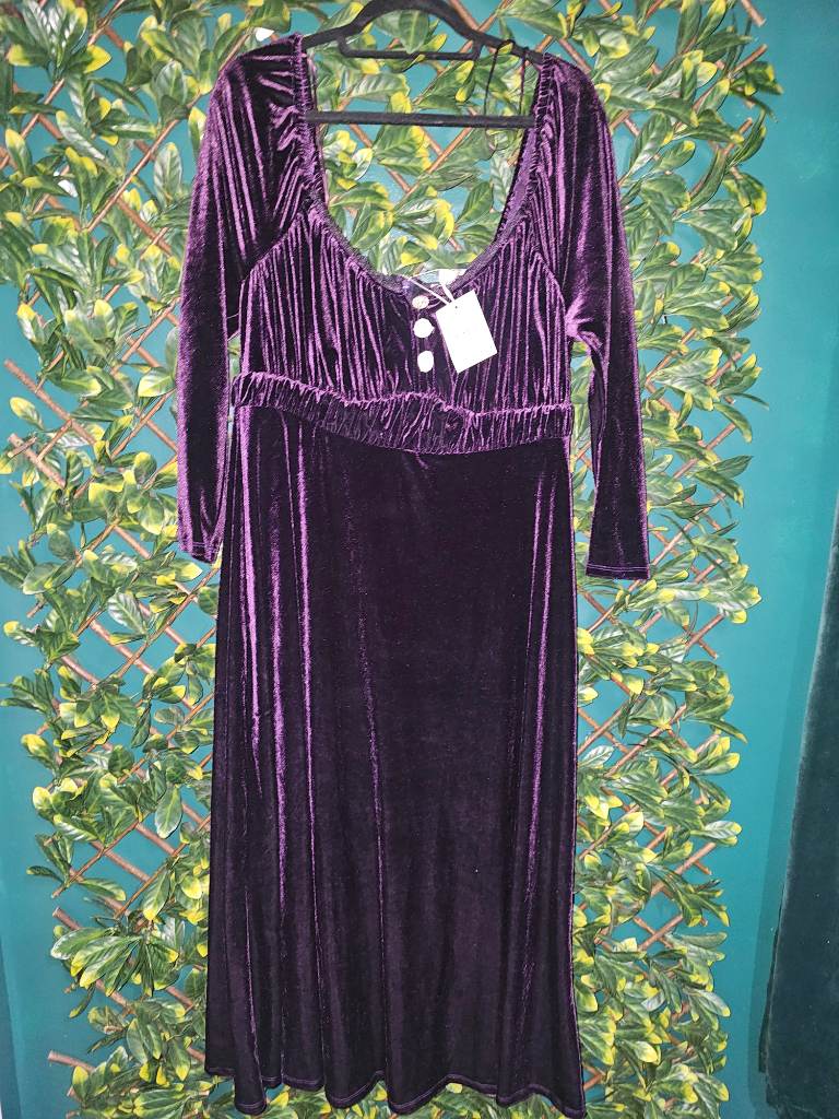 monsoon velour dress