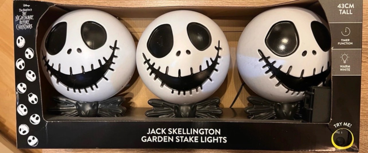 The Nightmare before Christmas jack skellington outdoor lights