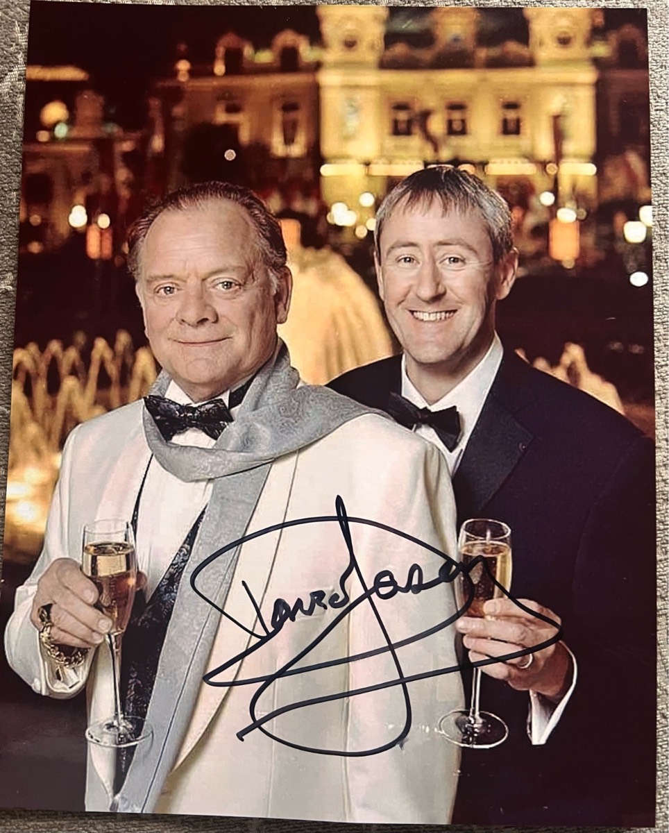 David Jason only fools and horses signed