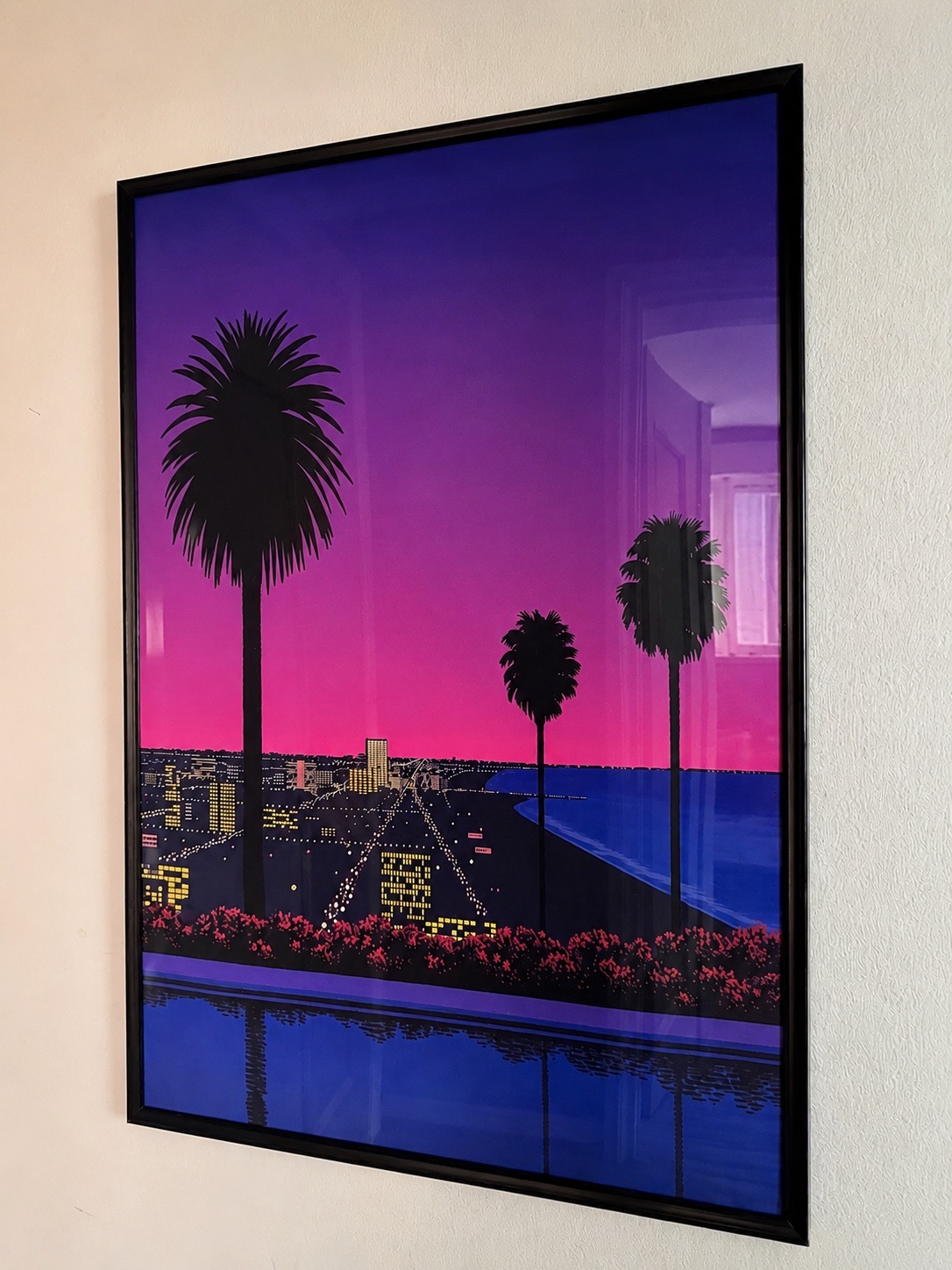 Hiroshi Nagai - Downtown Summer - 60x40 cm - unframed