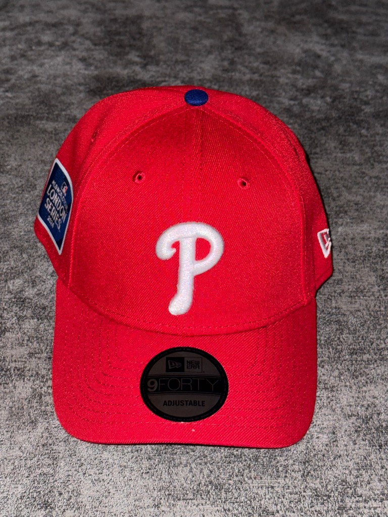 New Era Philadelphia Phillies MLB London Series 2024 Red Cap