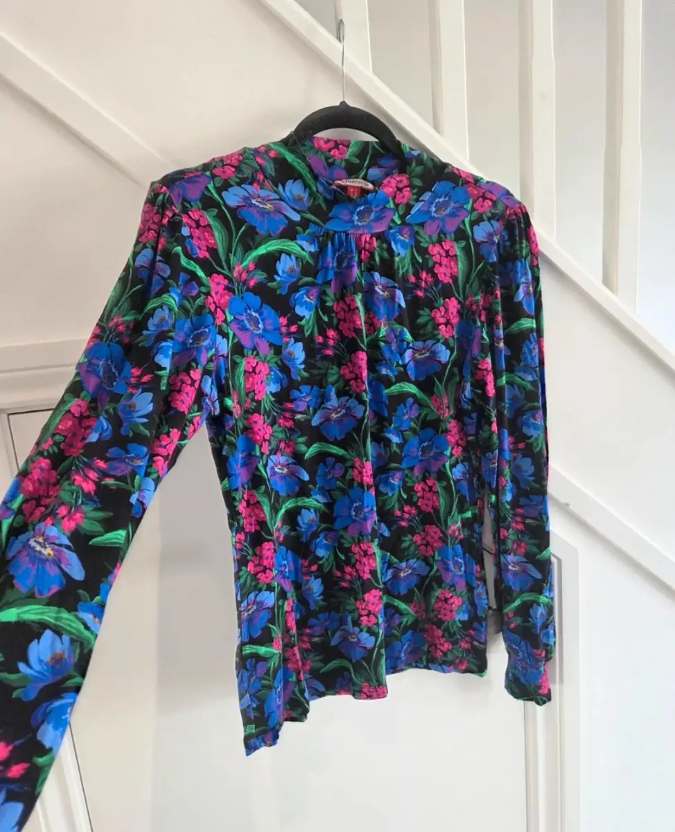 Joe Browns womens multicoloured long sleeved top blouse size 12