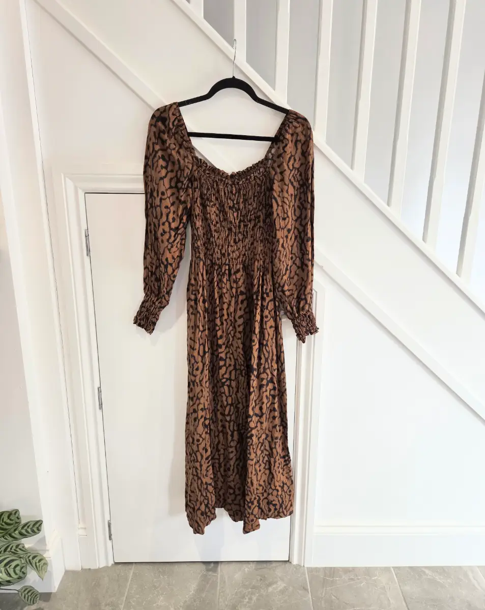 H&M womens long summer holiday maxi dress size small