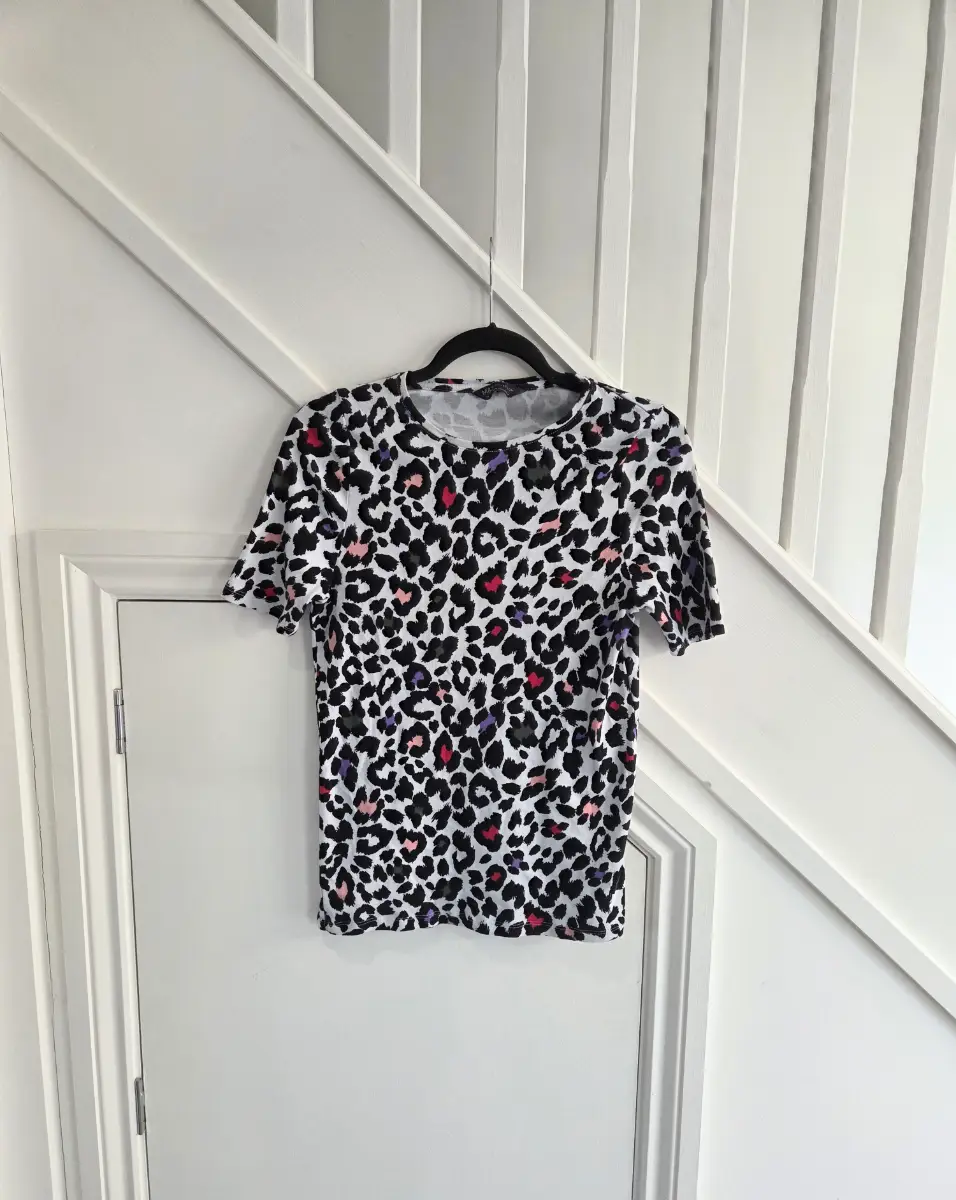 Marks and Spencer ladies cotton multicoloured t-shirt size 14