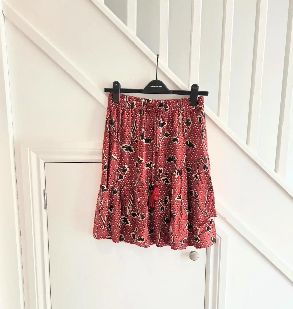Fatface womens summer floaty elasticated waist skirt size 8
