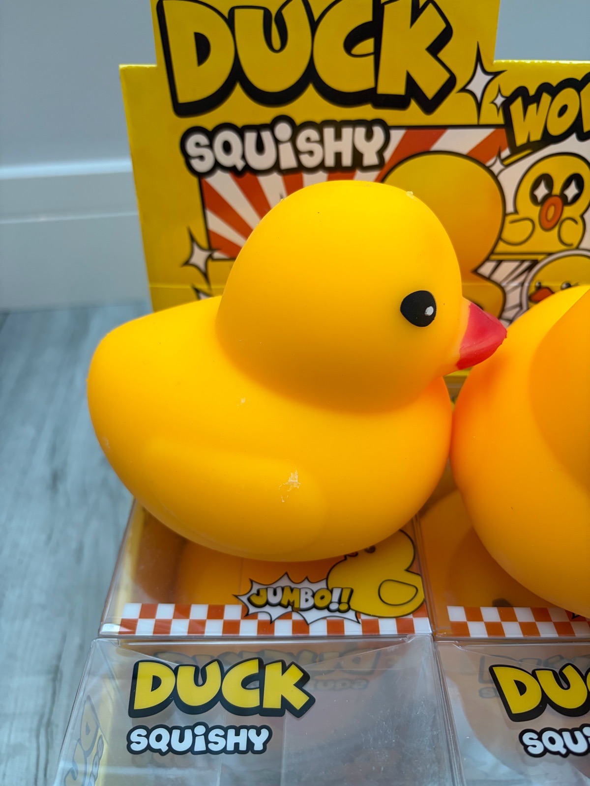 Jumbo duck squishy