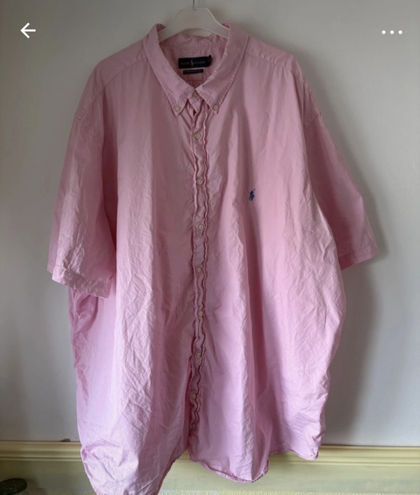 Mens Ralph Lauren Shirt Size 5xl