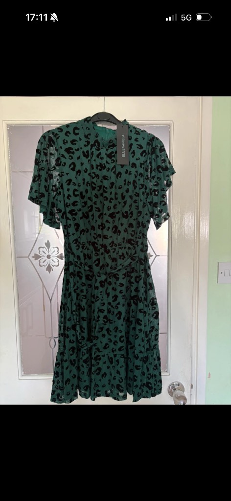 Blue Vanilla dress size 12 new with tags