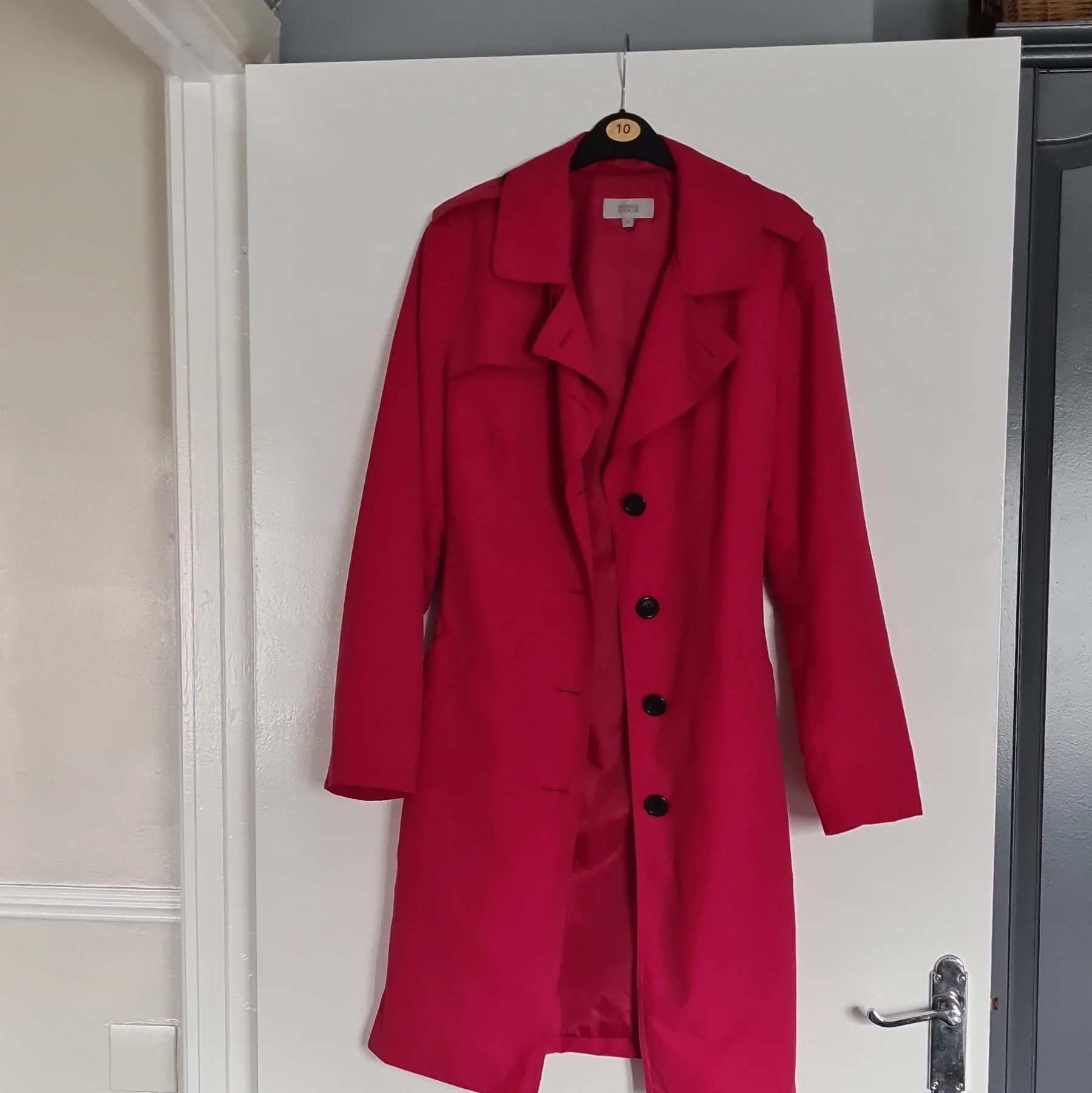 Marks and spencer lined trench coat size 14
