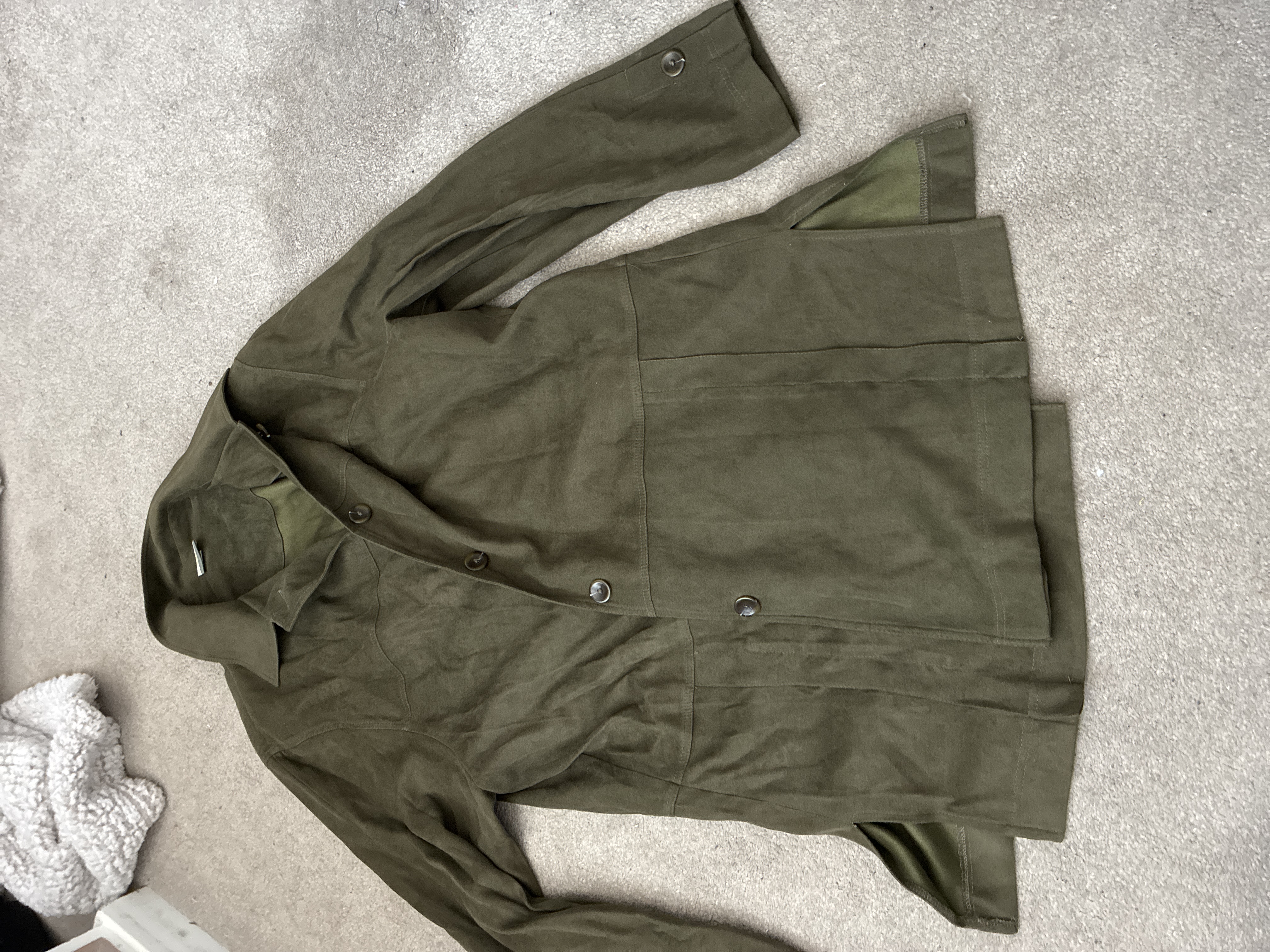 Tru casual suede shacket