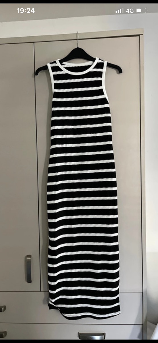 Shein waffle midi dress