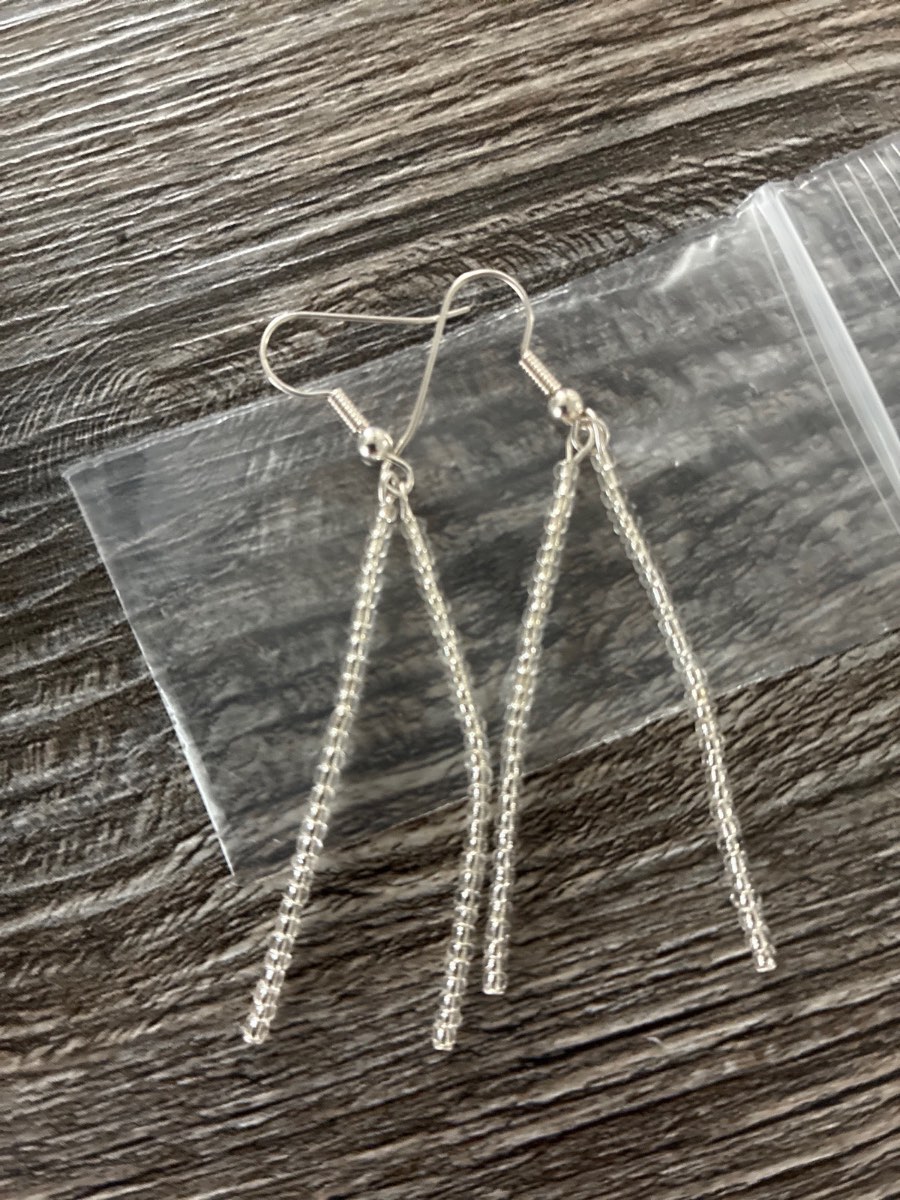 Pair of cute handmade earrings