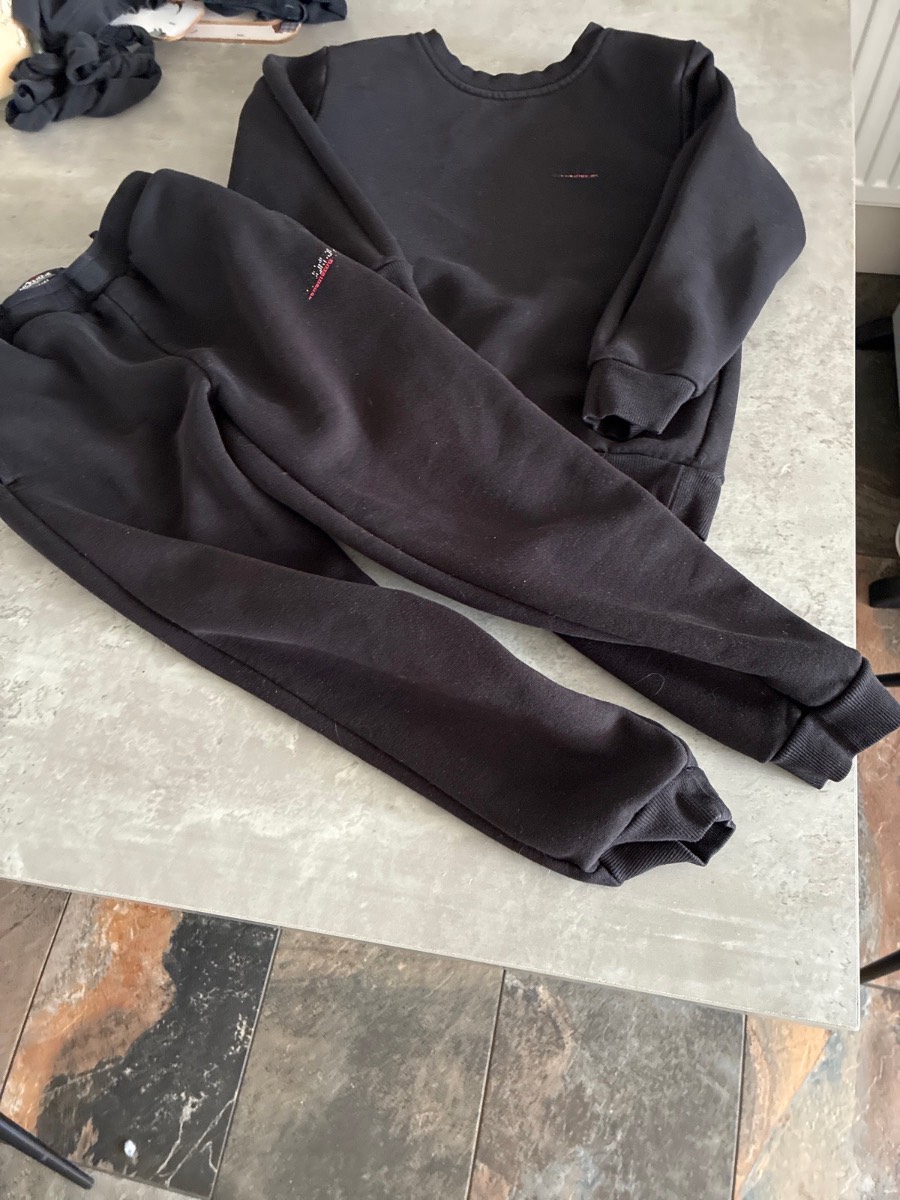 McKenzie boys black jogsuit