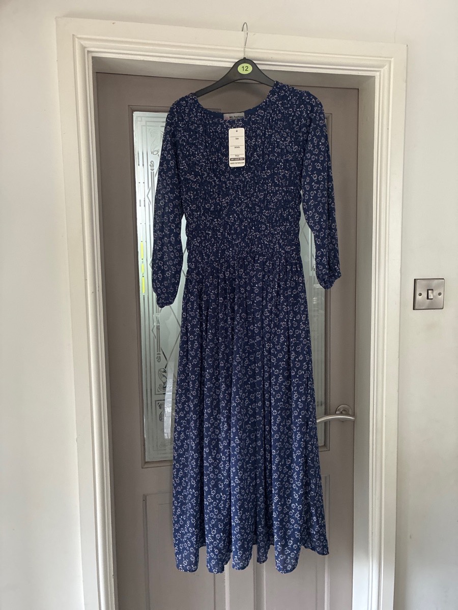 MG Fashion ditsy maxi dress