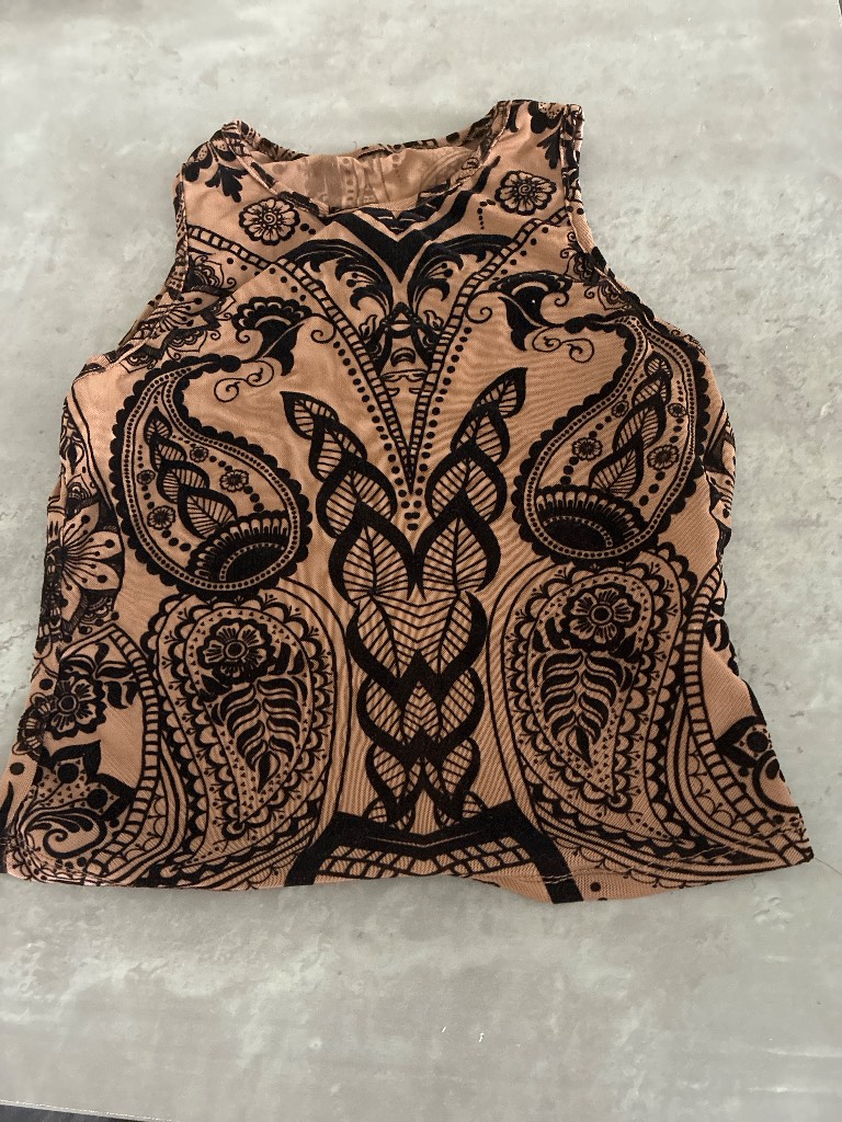 Shein sheer top