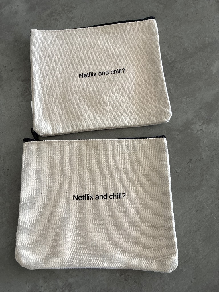 2 cute make up storage bags purses