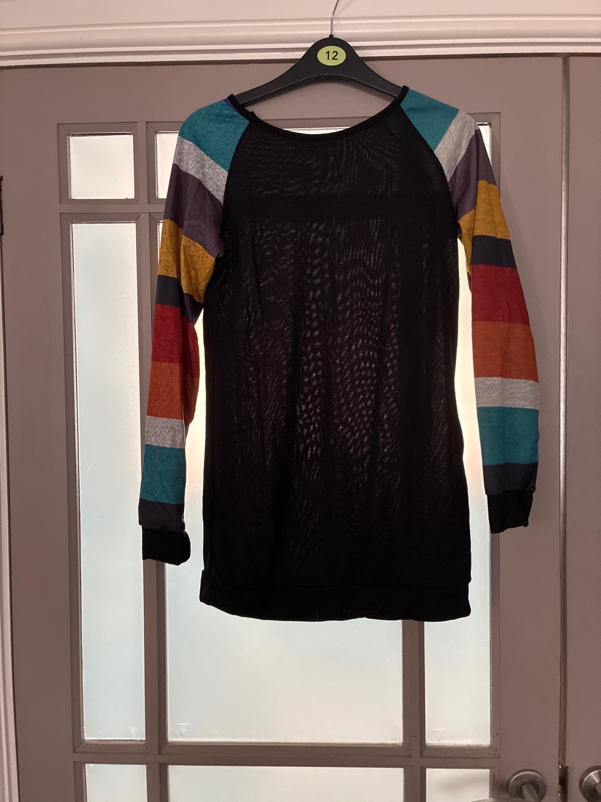 My dress room stripe top