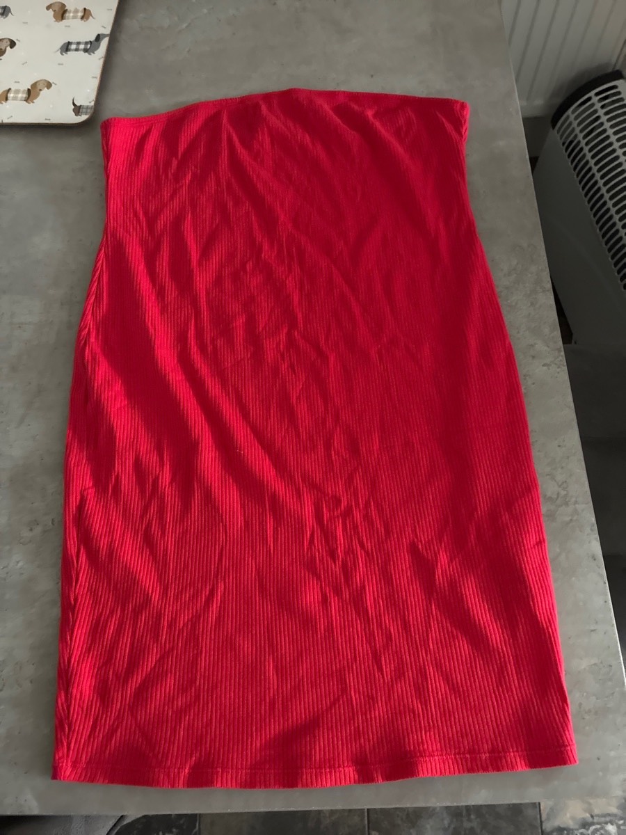 H&M boob tube dress