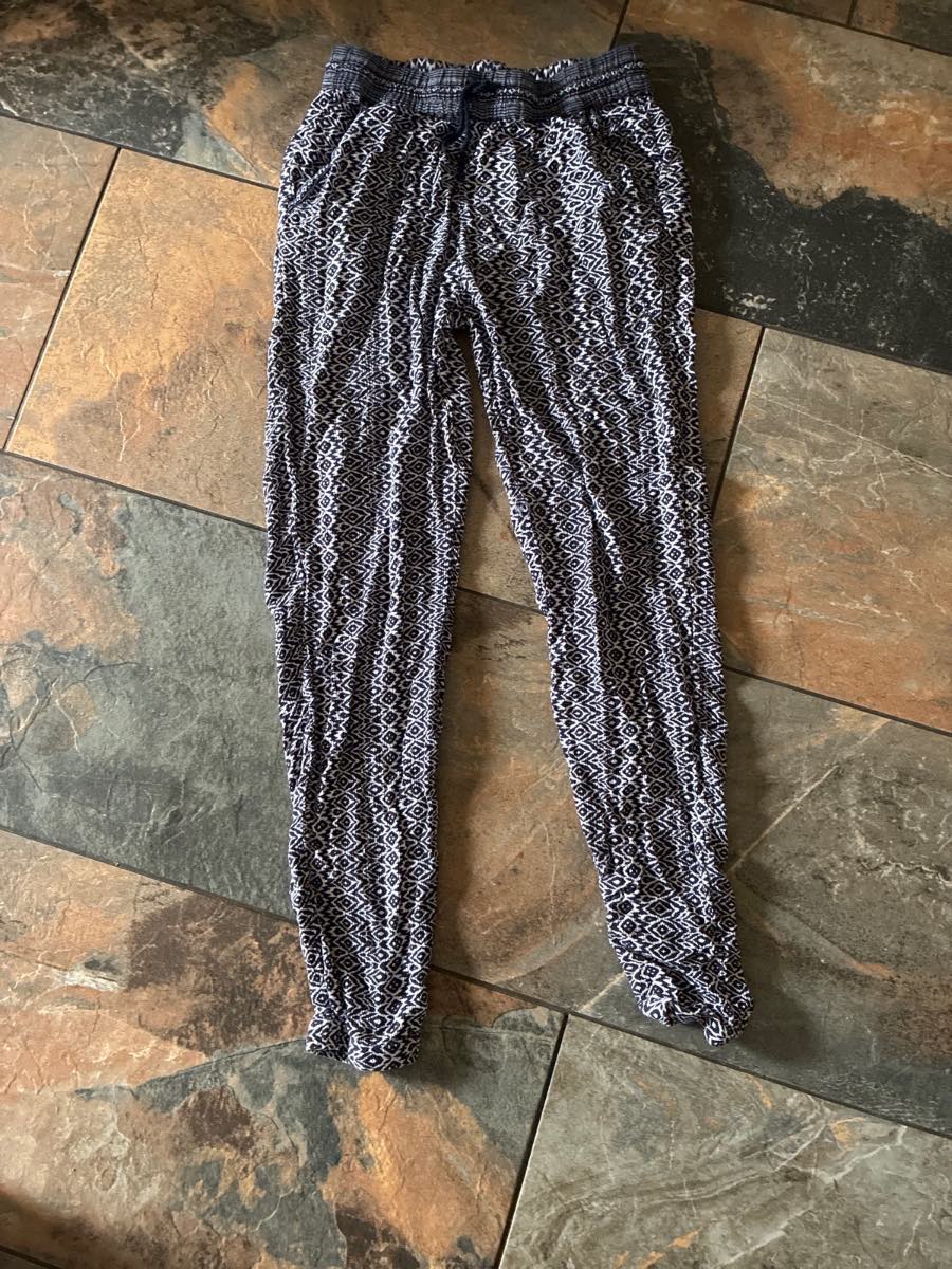 Boho style summer trousers