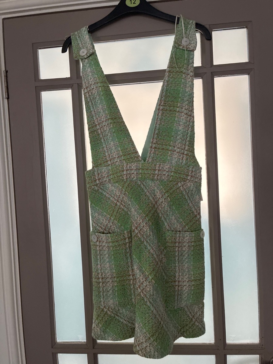 Zara pinafore dress