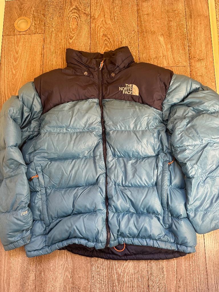 Mens North Face 700 puffer coat