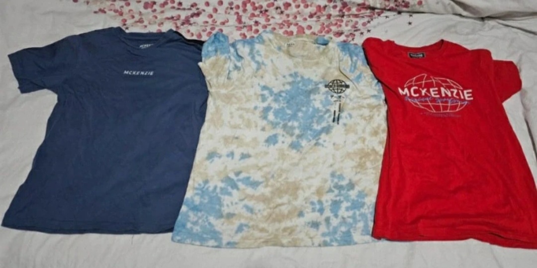 Boys X3 tshirts  , Mckenzie x2 & Next x1, size 12-13 years