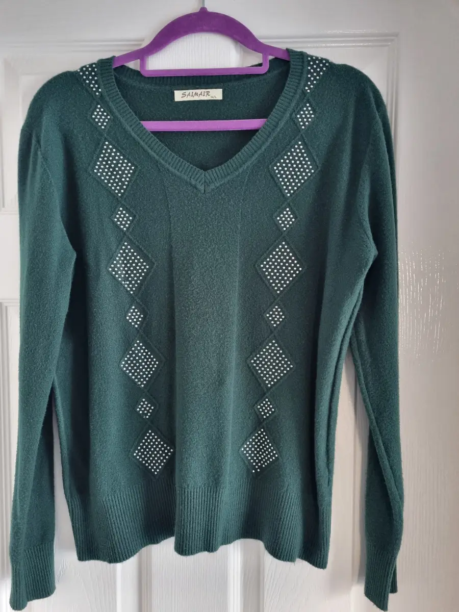 Lovely Feel Green Jumper M/L